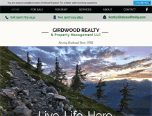 Tablet Screenshot of girdwoodrealty.com